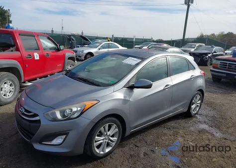 2013 Hyundai Elantra Gt z USA, uszkodzony, nr VIN KMHD35LE2DU024890